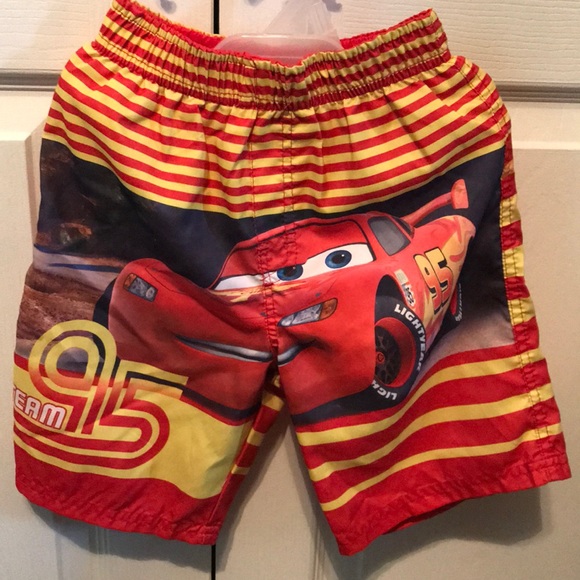 Disney Other - Cars Swimming Trunks 4T